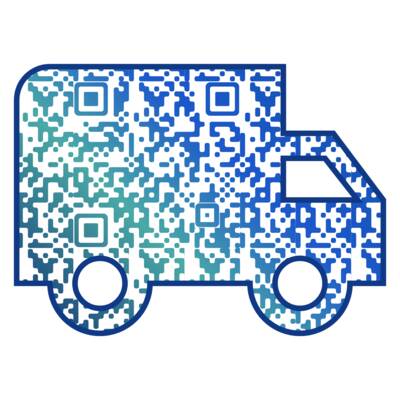 QR Code with gradient